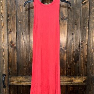a new day Vibrant Red Sleeveless Maxi Dress